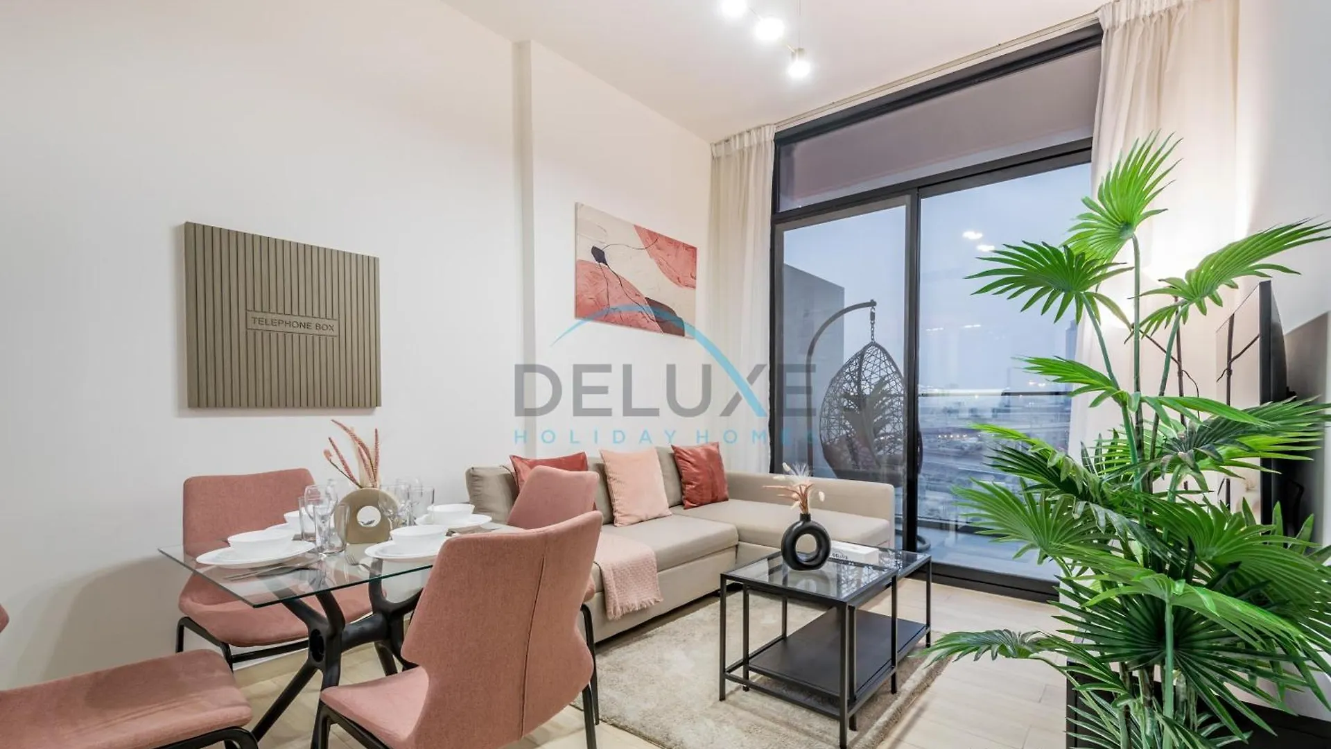 Modern 1Br Apartment In Binghatti Luna, Jumeirah Village Circle By Deluxe Holiday Homes Dubai