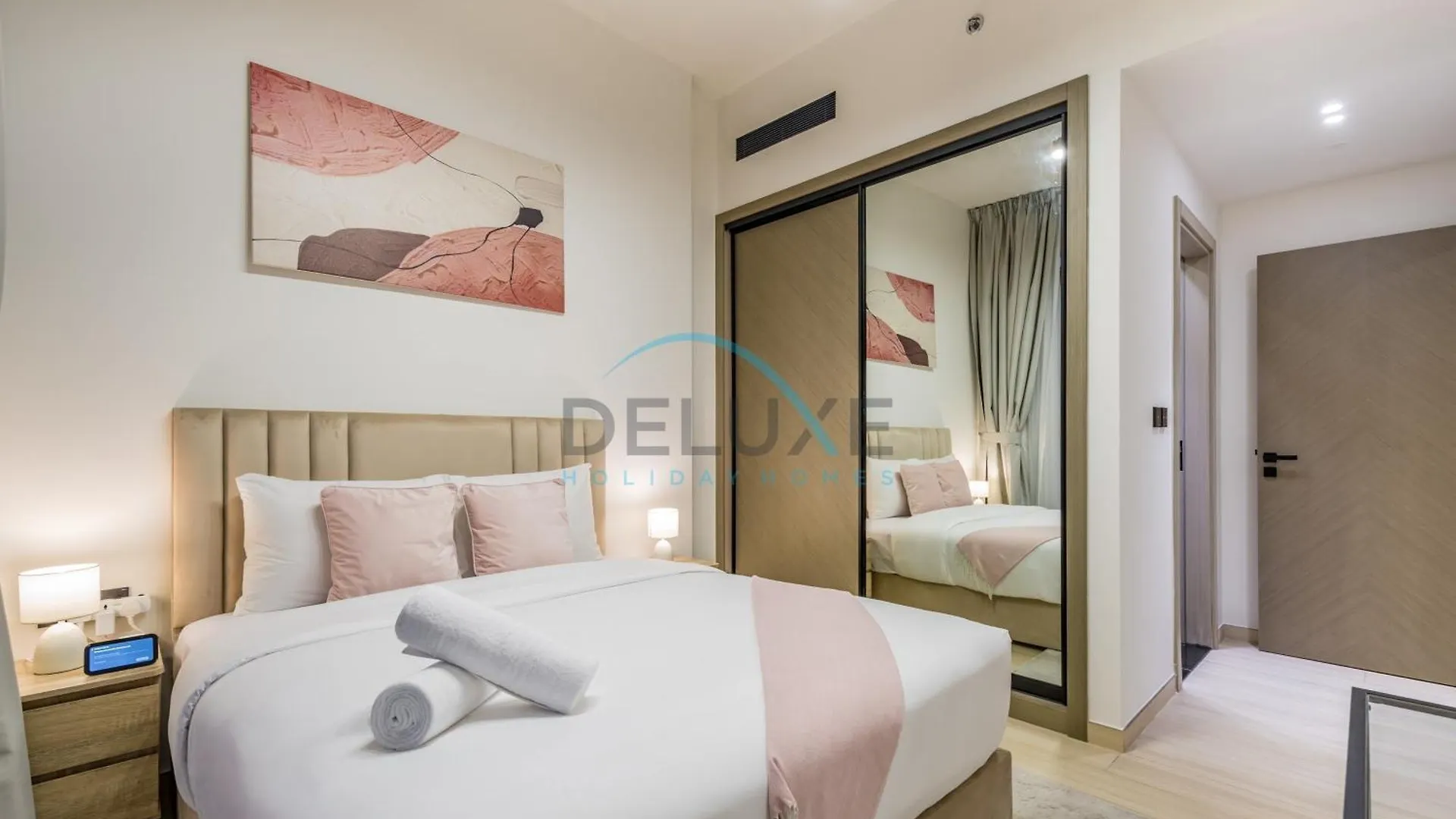Modern 1Br Apartment In Binghatti Luna, Jumeirah Village Circle By Deluxe Holiday Homes Dubai