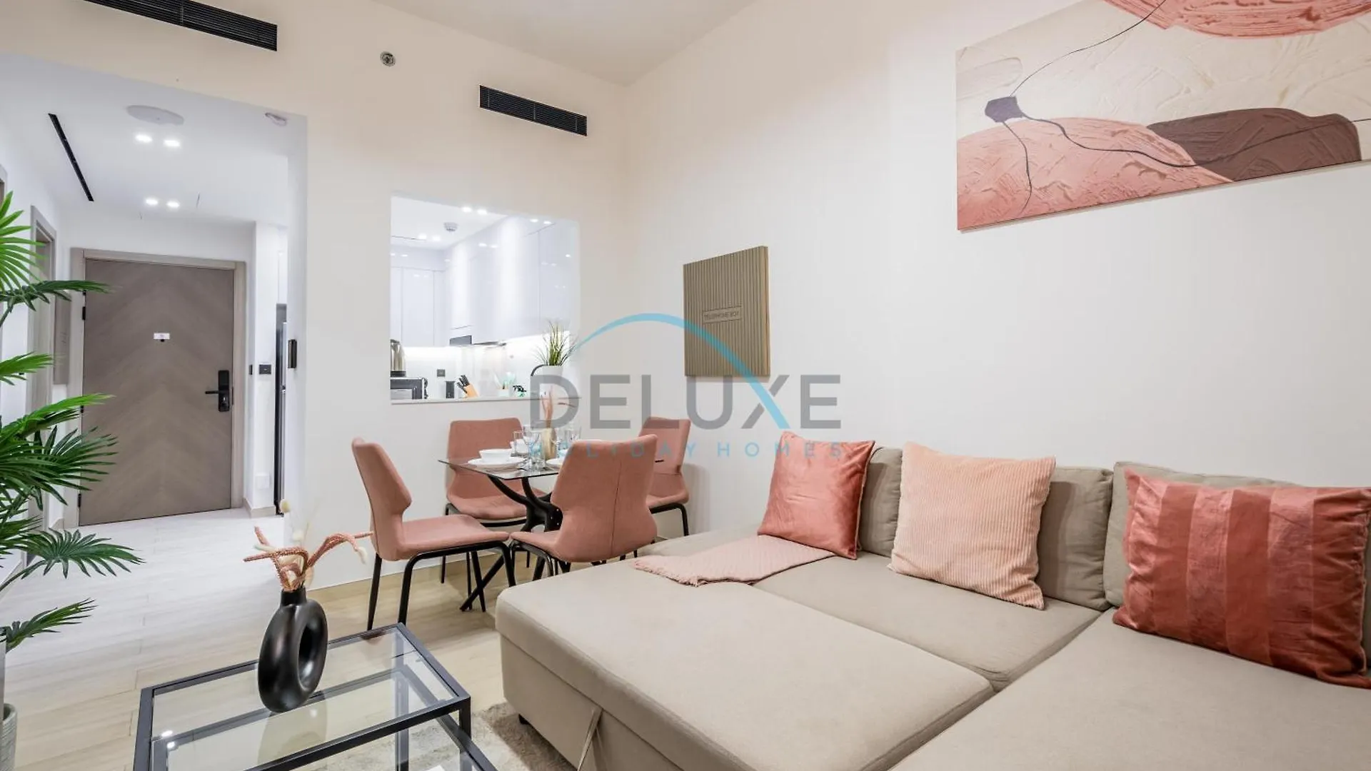 Modern 1Br Apartment In Binghatti Luna, Jumeirah Village Circle By Deluxe Holiday Homes Dubai