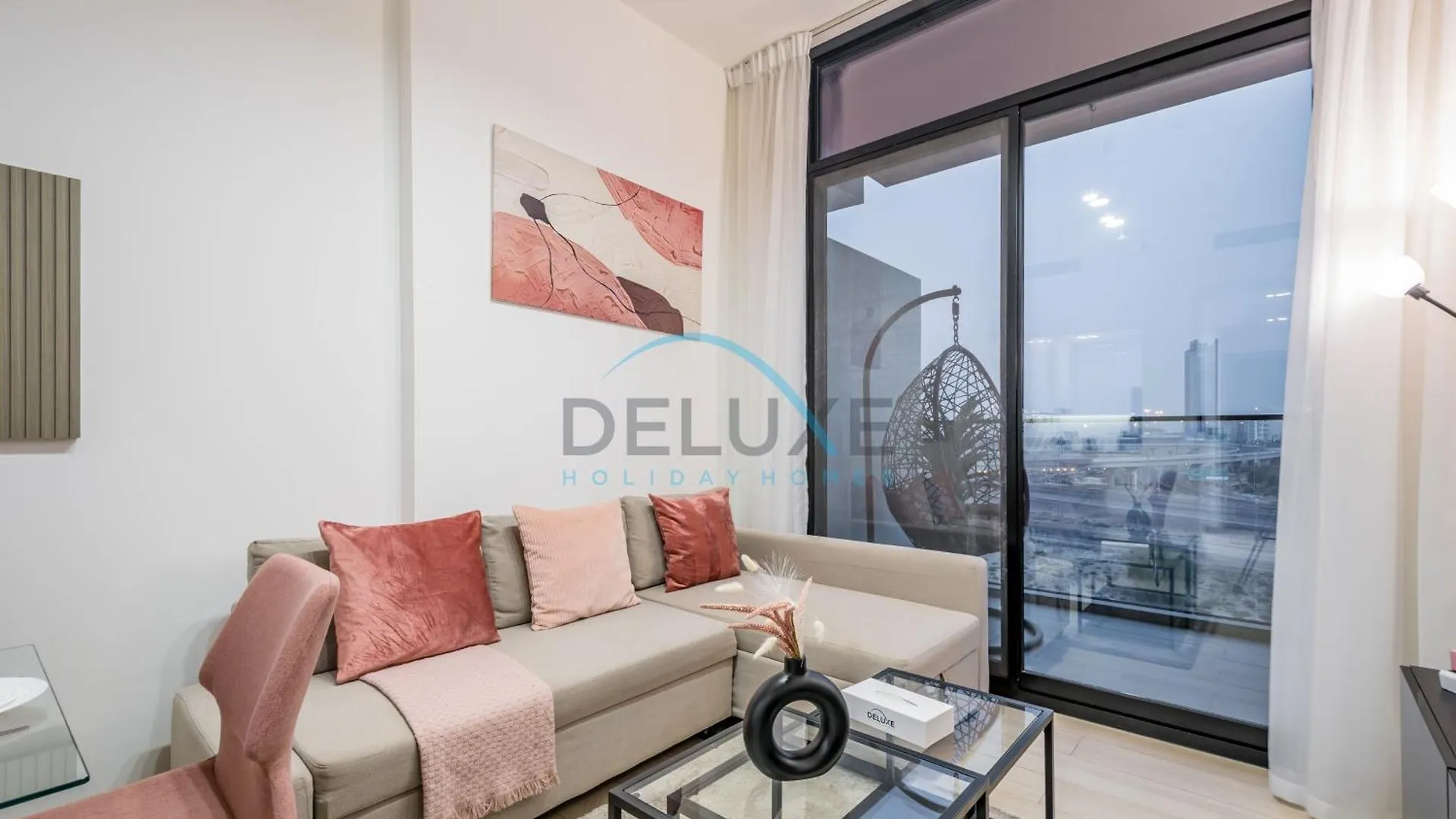 Modern 1Br Apartment In Binghatti Luna, Jumeirah Village Circle By Deluxe Holiday Homes Dubai