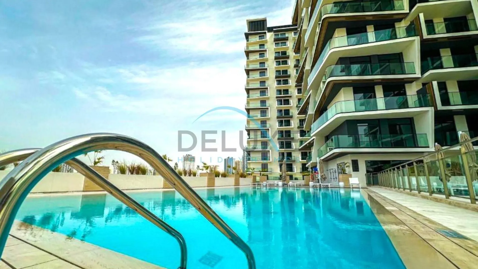 Modern 1Br Apartment In Binghatti Luna, Jumeirah Village Circle By Deluxe Holiday Homes Dubai United Arab Emirates