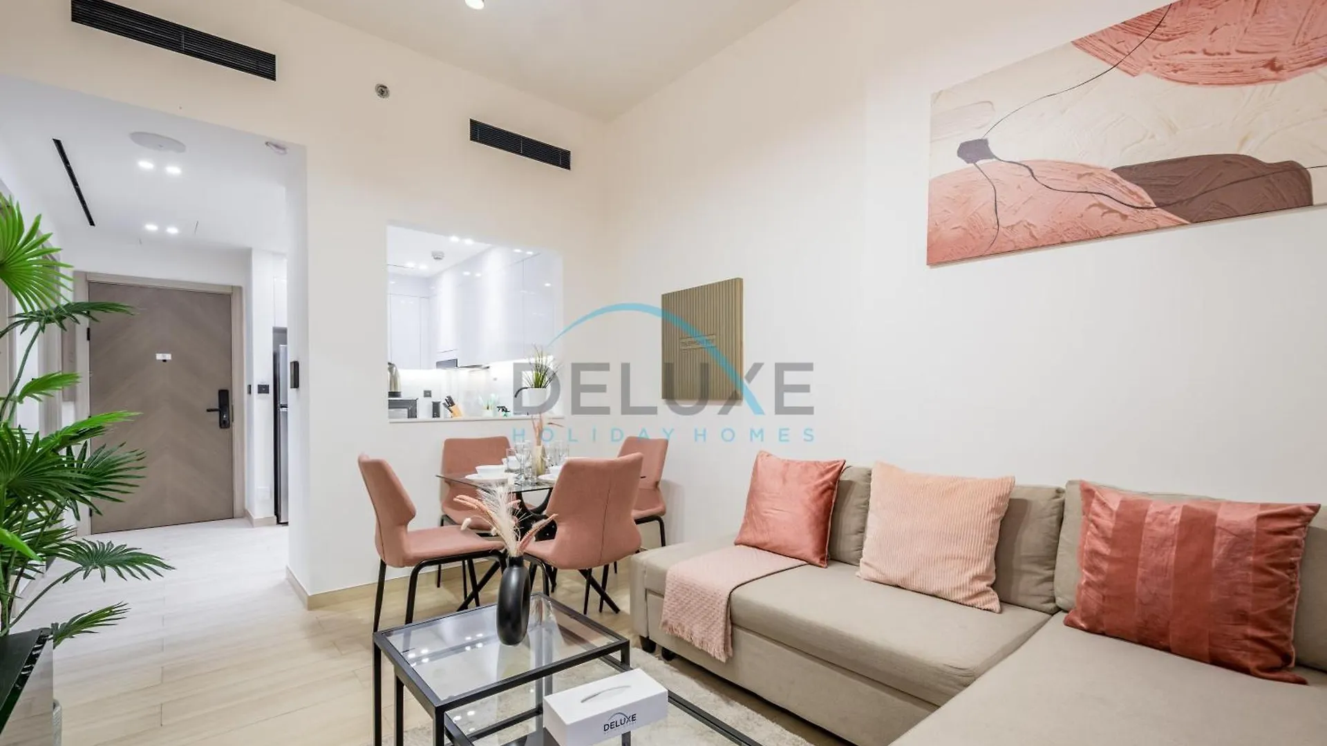 Modern 1Br Apartment In Binghatti Luna, Jumeirah Village Circle By Deluxe Holiday Homes Dubai