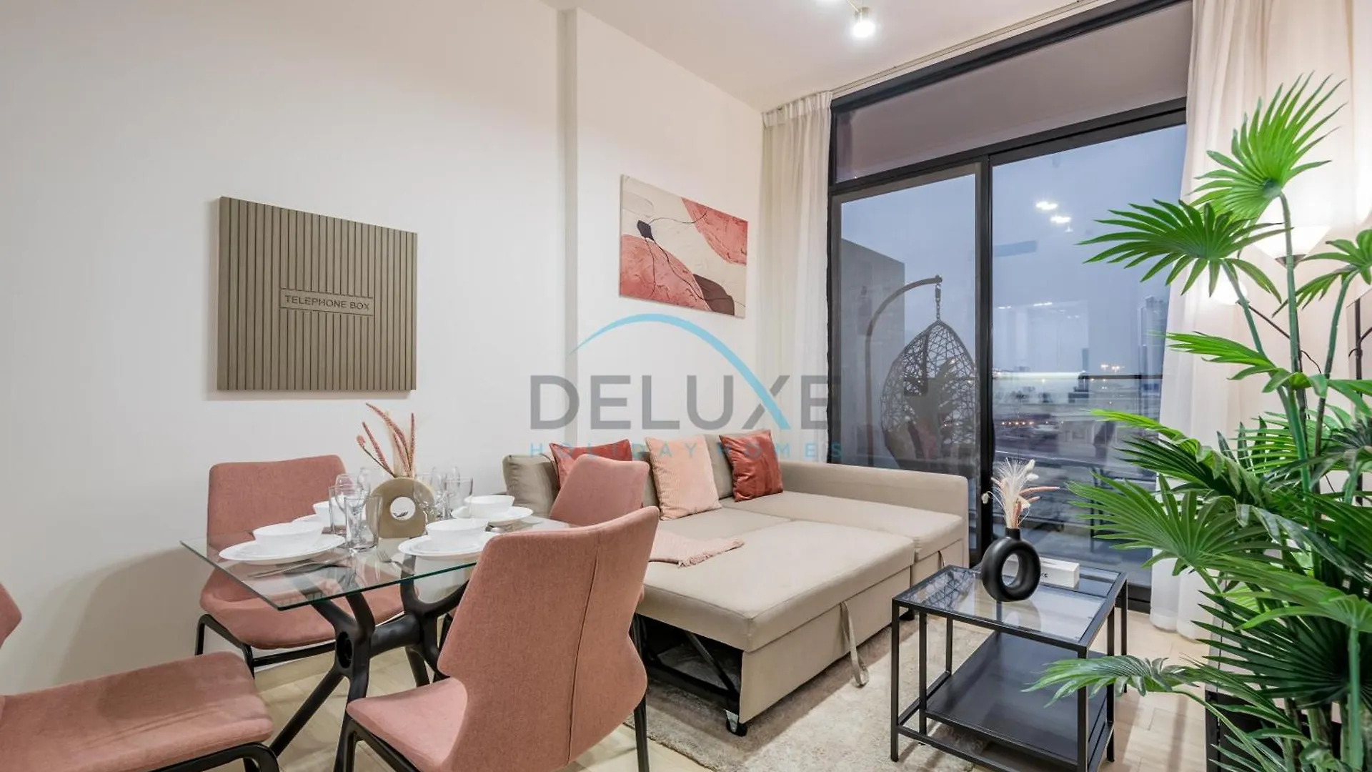 Modern 1Br Apartment In Binghatti Luna, Jumeirah Village Circle By Deluxe Holiday Homes Dubai United Arab Emirates