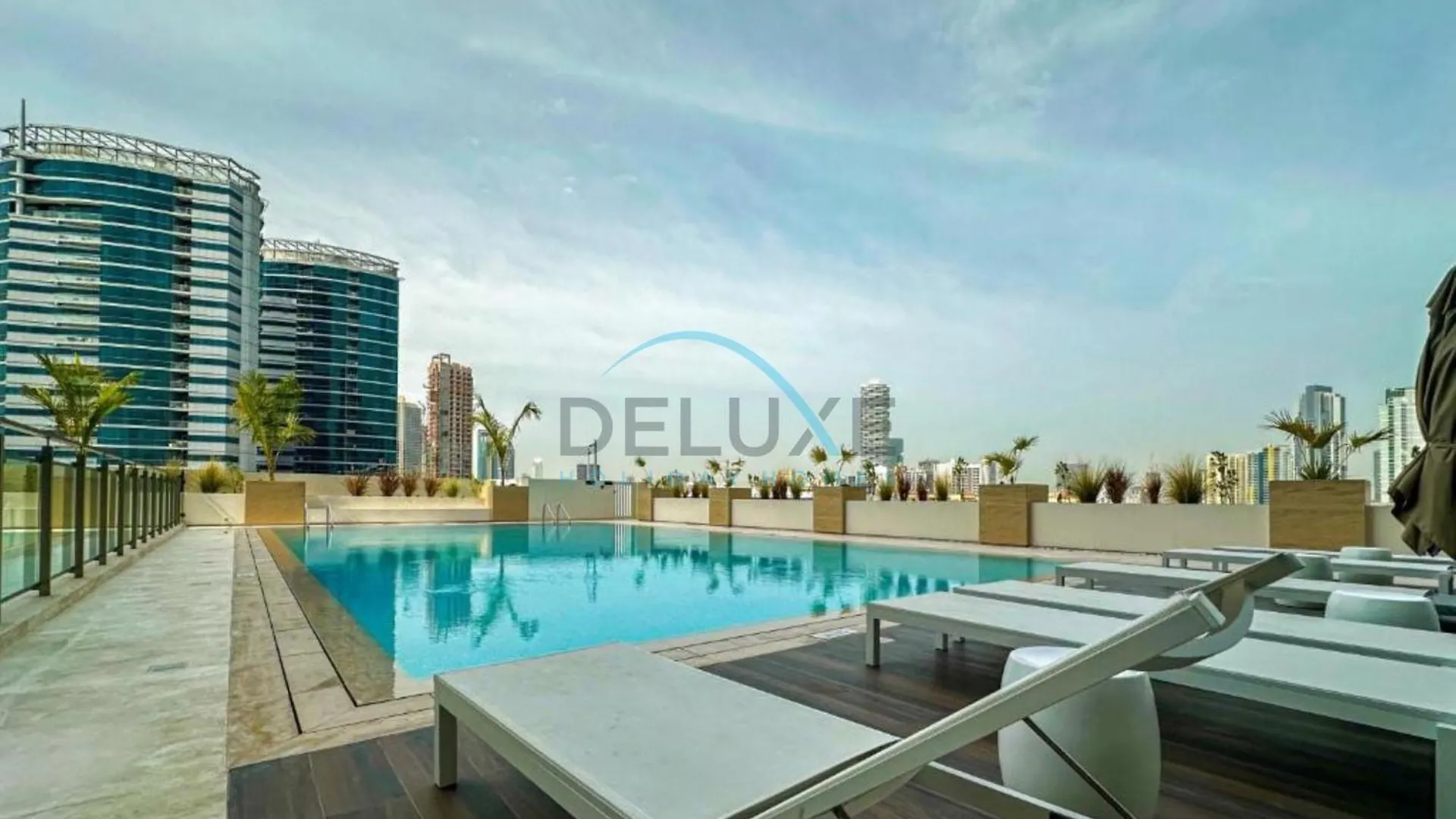 Modern 1Br Apartment In Binghatti Luna, Jumeirah Village Circle By Deluxe Holiday Homes Dubai