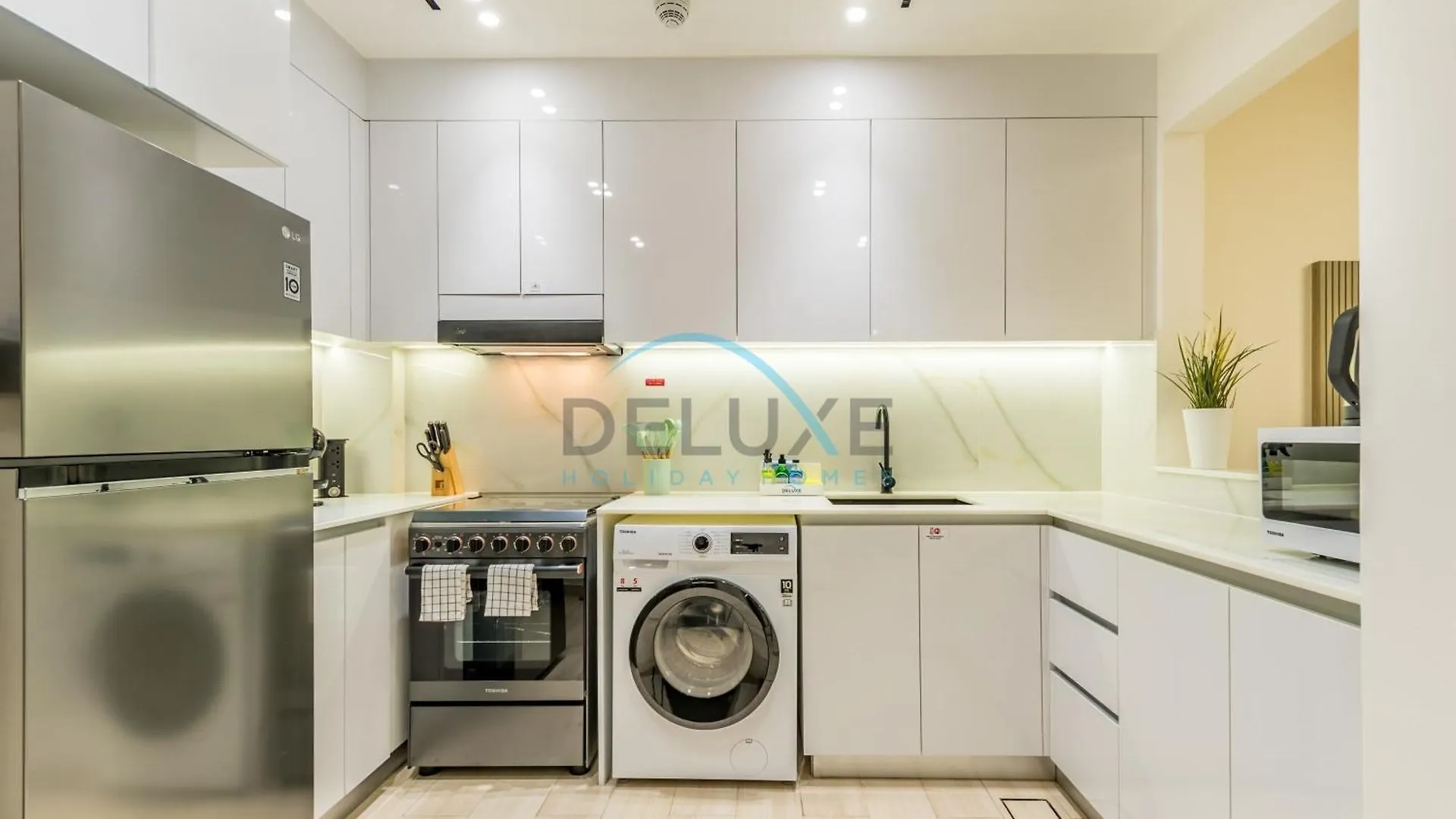 Modern 1Br Apartment In Binghatti Luna, Jumeirah Village Circle By Deluxe Holiday Homes Dubai
