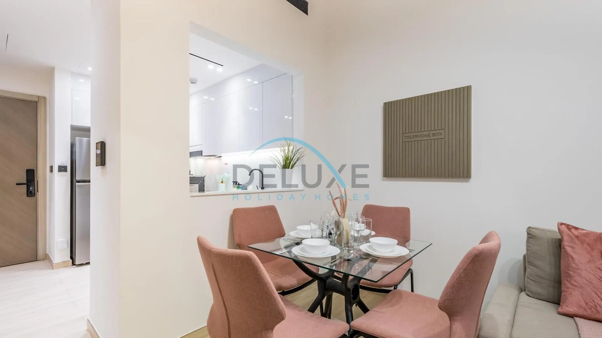 Modern 1Br Apartment In Binghatti Luna, Jumeirah Village Circle By Deluxe Holiday Homes Dubai